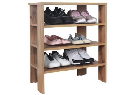 Banco zapatero de madera de RICOO en Amazon