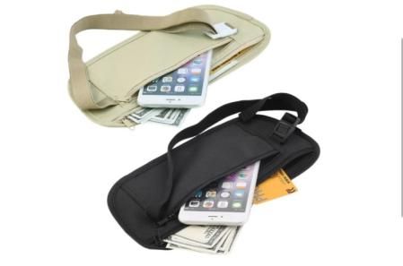 Riñonera Invisible de viaje