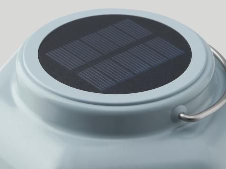 Luces solares con paneles