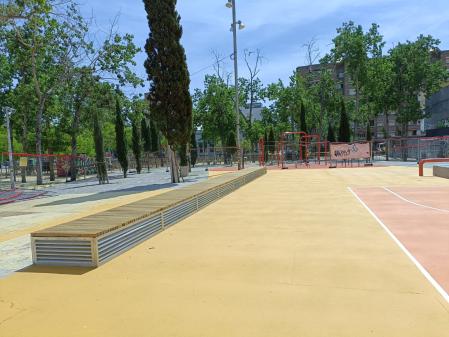 Nuevos espacios para el parque de las Tres Chimeneas del Poble Sec