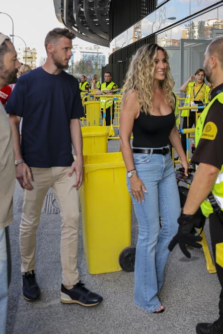 David de Gea y Edurne llegan al concierto de Taylor Swift en Madrid
