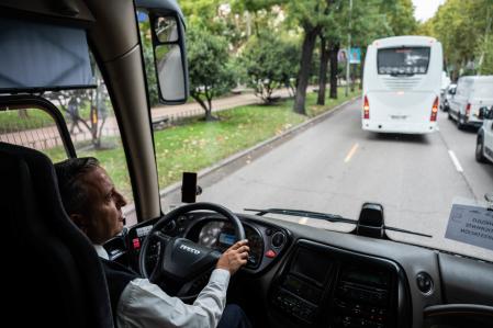 El conductor de un autobús también tiene que cumplir unos tiempos de conducción y descanso&nbsp;