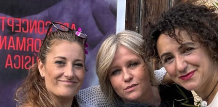 Anna Serret, Núria Martínez y Magda Arans, las tres organizadoras de Wart Project 24.