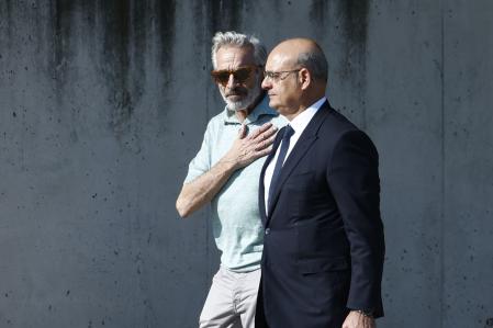Actor Imanol Arias arriving to trial in Madrid 4 June 2024