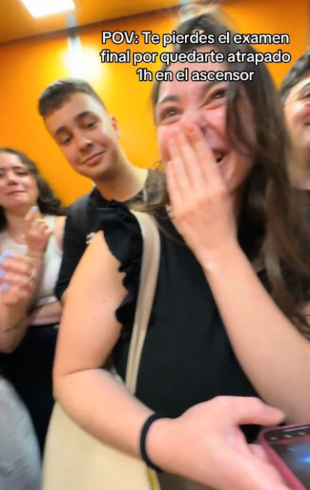 Las diferentes reacciones de los estudiantes