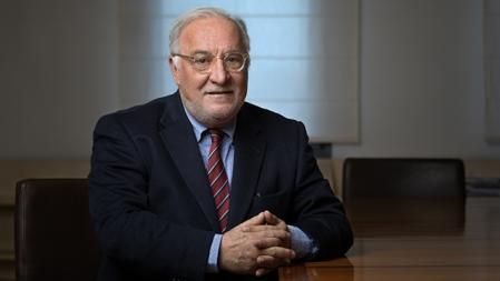 Pere Navarro, director general de la DGT, durante su entrevista en Arval Mobility Observatory