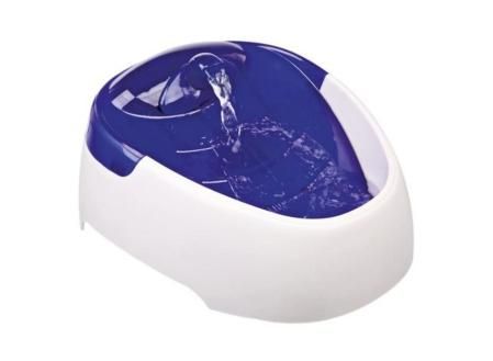 Bebedero con fuente para mascotas color multicolor