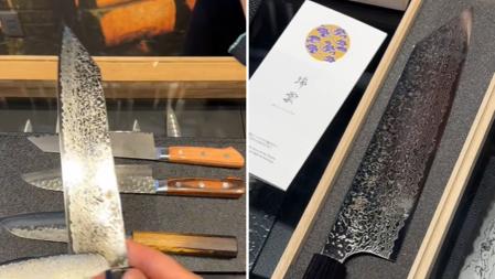 Un cocinero español enseña cómo se compra un cuchillo de 240 euros en Japón y todos piensan lo mismo: 