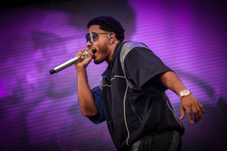 Myke Towers en el Share Festival Negrita, este viernes, en Barcelona