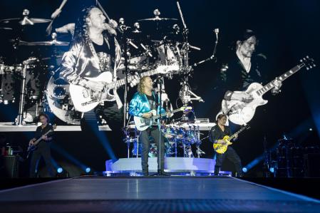 Los cuatro integrantes de Maná, esta noche en Barcelona