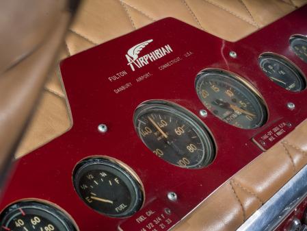 Detalle del cuadro de instrumentos del Airphibian&nbsp;