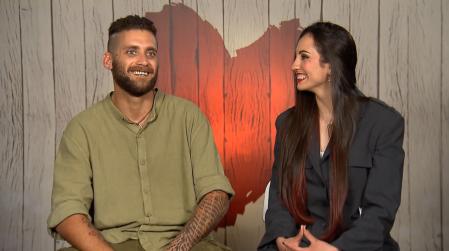 Jenifer y Rafa en 'First Dates'