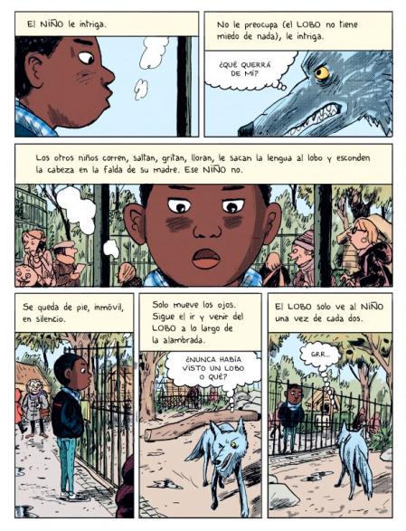 ‘El ojo del lobo’, de Mathieu Sapin y Daniel Pennac