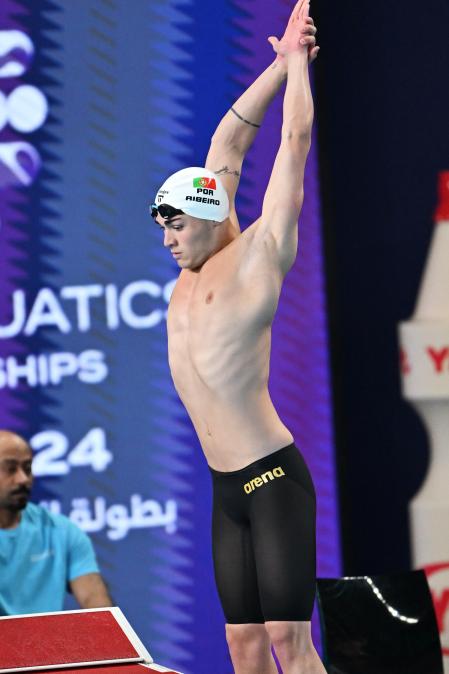 Diogo Ribeiro, en los Mundiales de Doha del pasado invierno