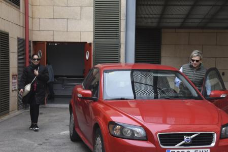 Singer Isabel Pantoja and Marilo de la Rubia in Cordoba 8 April 2024.