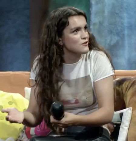 Amaia, incrédula ante la pregunta de Broncano.