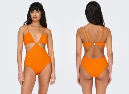 Trikini de mujer con cordones ajustables de Only