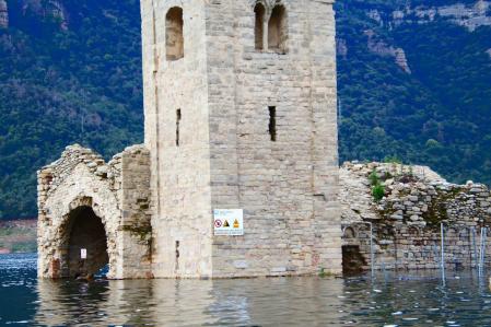 Pantano de Sau a más del 40% de su capacidad.