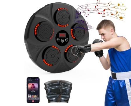 Music Boxing Machine para Adultos y Niños, Maquina de Boxeo Musical Electronic