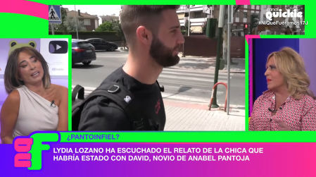 Lydia Lozano da detalles sobre la supuesta infidelidad de David Rodríguez a Anabel Pantoja