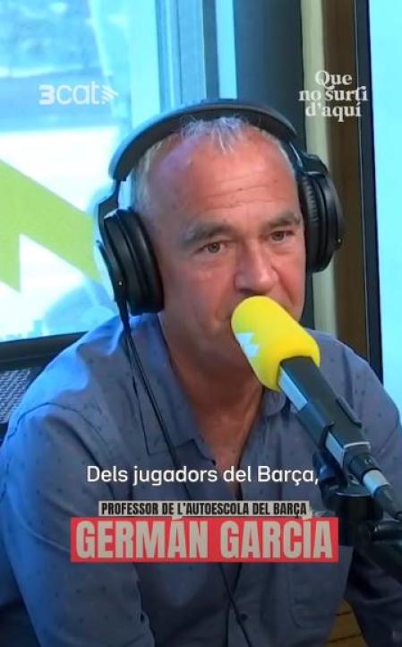 El profesor de autoescuela del FC Barcelona