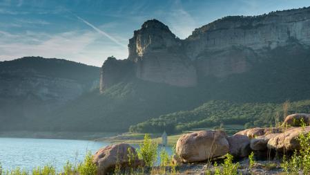 Pantano de Sau al 44%.