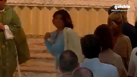 'Ni que fuéramos' saca a la luz las imágenes de la misa homenaje a María Teresa Campos que se retransmitió por YouTube