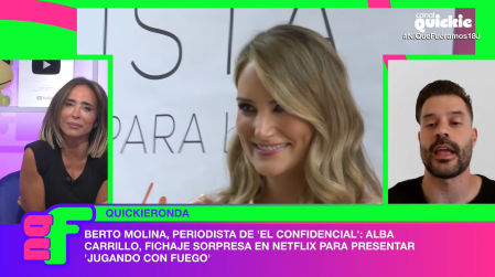 Alba Carrillo será la maestra de ceremonias de 'Jugando con fuego' en Netflix