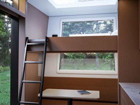 Land Ark Travel Trailer, la interesante fusión entre minicasa rodante y caravana.