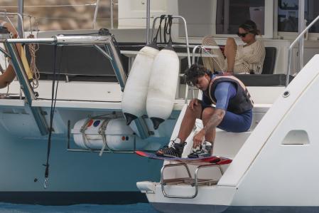 Alejandra Rubio and Carlo Costanzia Flores in Ibiza 19 June 2024