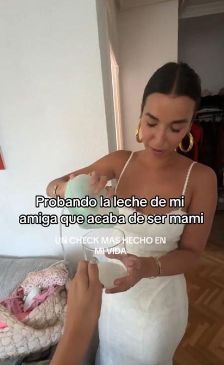 La preparación de la bebida