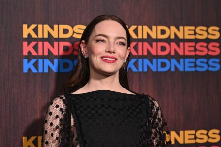 Emma Stone en el estreno de 