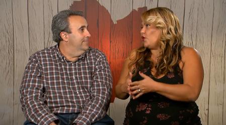 Ana y Lorenzo en 'First Dates'