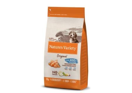 Natures's Variety original de salmón para cachorros
