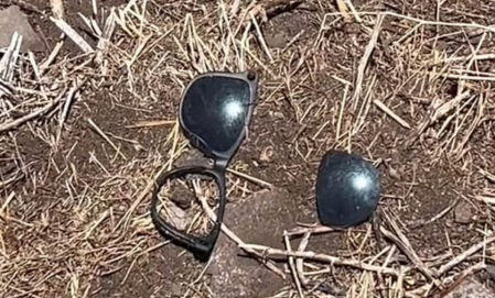 Las gafas que podrían pertenecer a Jay Slater