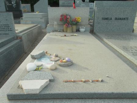 Tumba de Almudena Grandes.