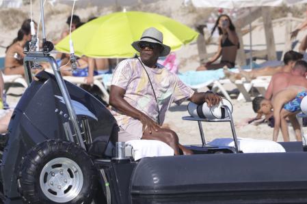 Samuel L. Jackson en las Islas Baleares