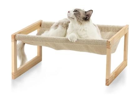 FUKUMARU Cama Elevada para Perro y Gato, Grande y Transpirable