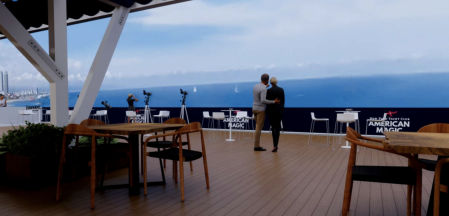 American Magic abre las puertas a su exclusiva zona de hospitalidad VIP