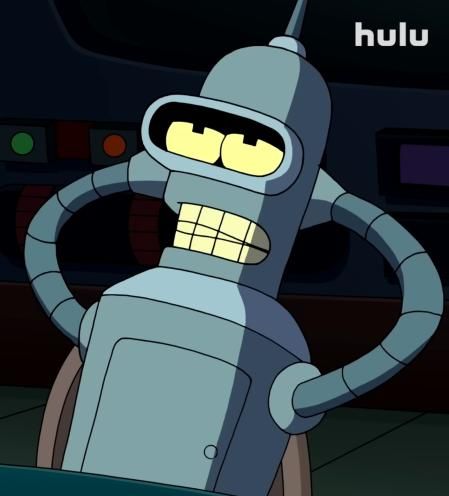 Bender es quizá el personaje más popular de 'Futurama'.