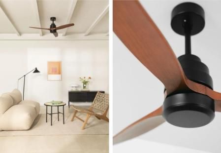 Ventilador de techo Wind Stylance, de 40W, silencioso y de 132 cm.
