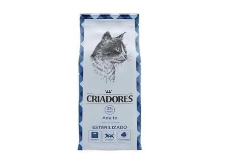 6 kg criadores adulto esterilizados pescado pienso para gatos