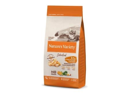 Nature's Variety Selected, Pienso para Gatos Adultos Esterilizados