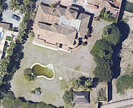 Vista aérea de La Gaviota tomada en 2024