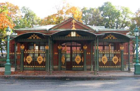 Cabaña de Pedro el Grande, San Petersburgo, Rusia