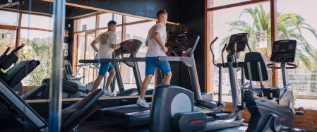 Gimnasio del Camping Sénia Tucan