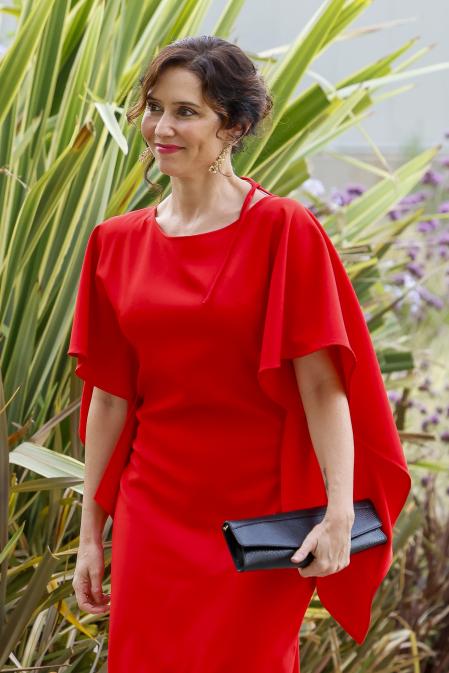 Detalle del look de  Isabel Díaz Ayuso