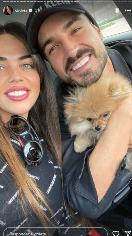 Violeta celebra su aniversario en redes