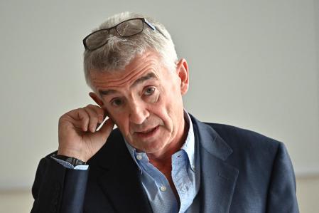 Michael OLeary, director ejecutivo de la aerolínea de bajo coste irlandesa Ryanair