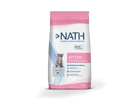 4 kg nath kitten pollo y arroz pienso para gatos